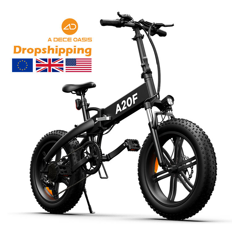 ADO 250W/350W Fat Tire Folding Electric eBike