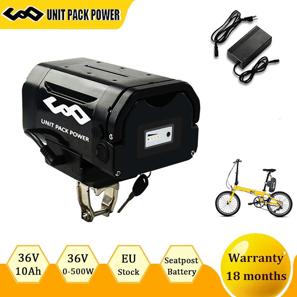 Ebike Seat Post 18650 Lithium Battery Pack for Bafang 500W 350W 250W Motor