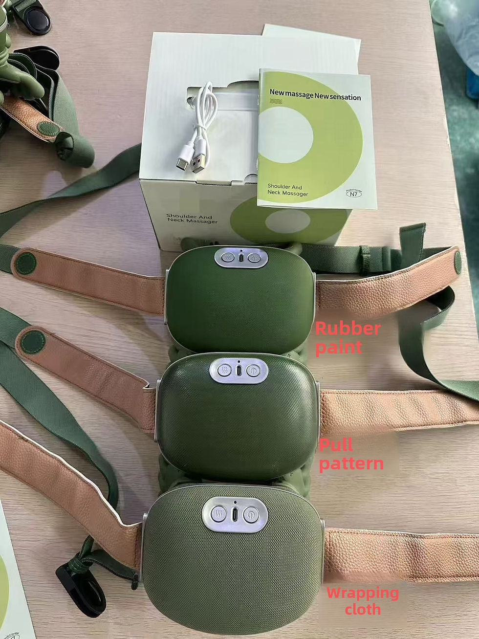 Thumbnail: N7 Massager for Cervical Vertebrae Green