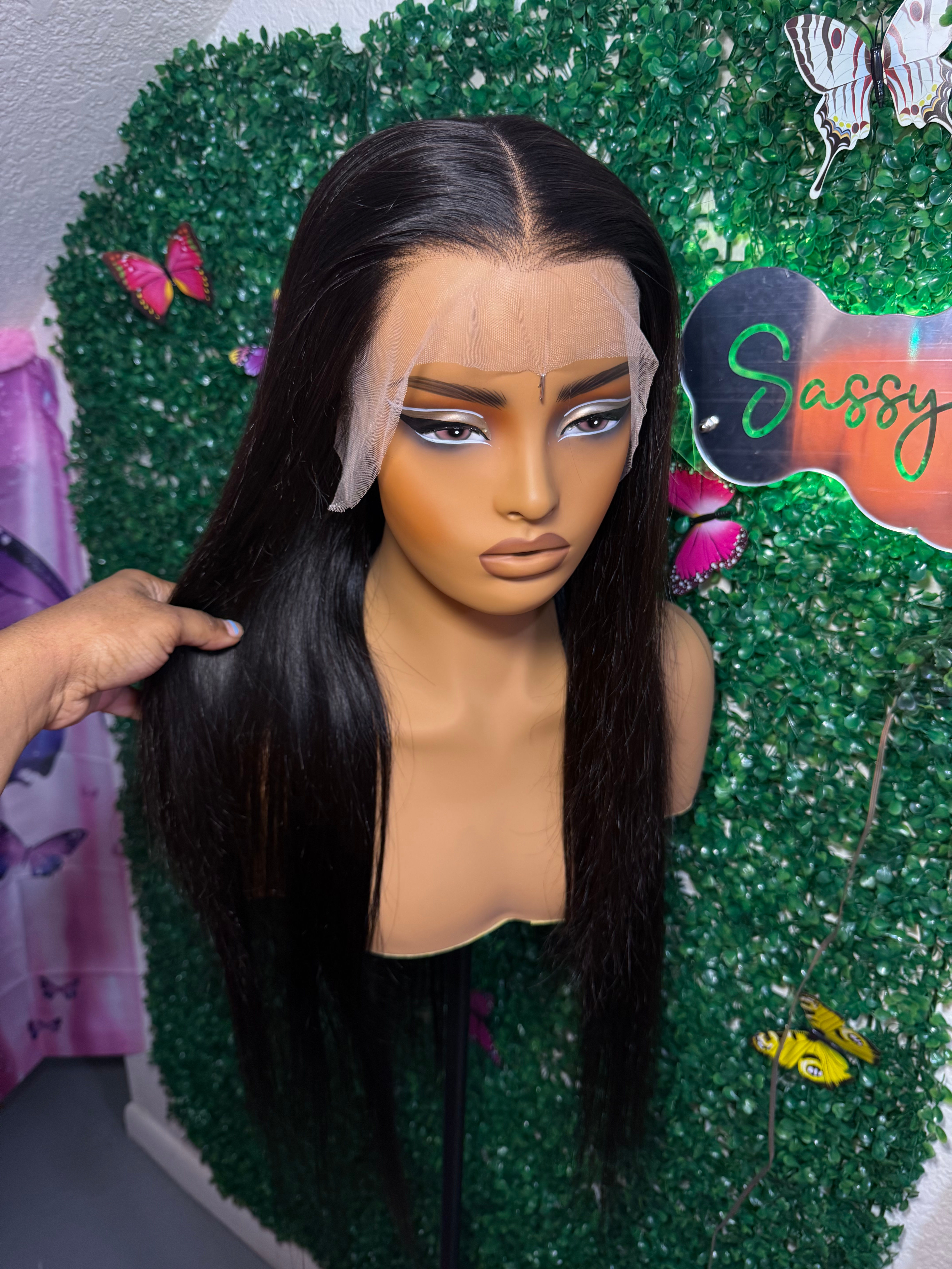 30” Straight Lace Wig 