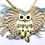 Thumbnail: close up view of owl pendant