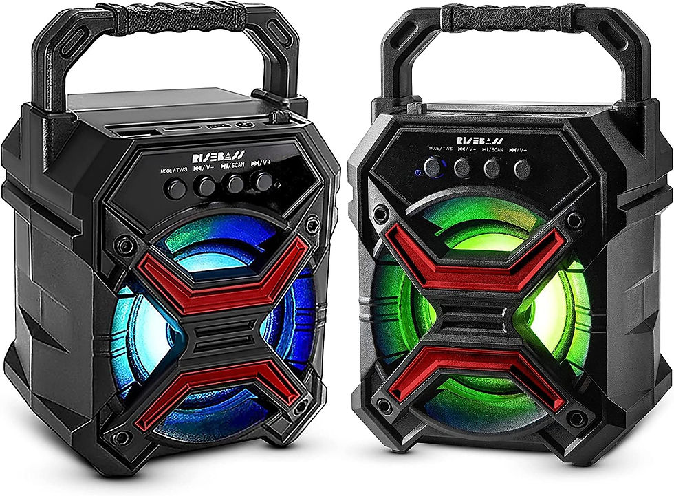 Thumbnail: Portable Wireless Bluetooth Speaker with TWS Function - Rechargeable Bluetooth S
