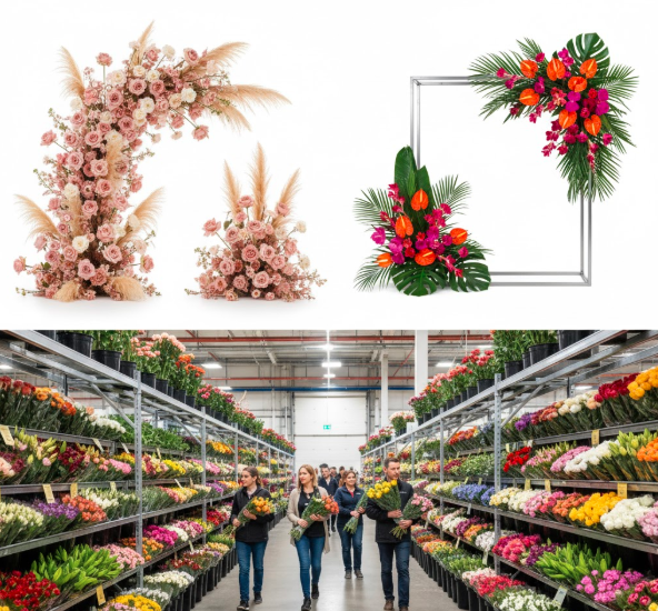 Trends in 2025: The Most Popular Arch Flower Styles in the Wholesale Market