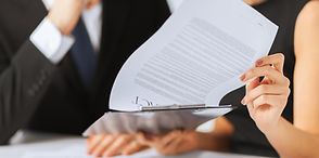 Contract Paper Signing
