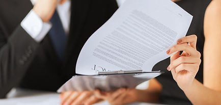 Contract Paper Signing