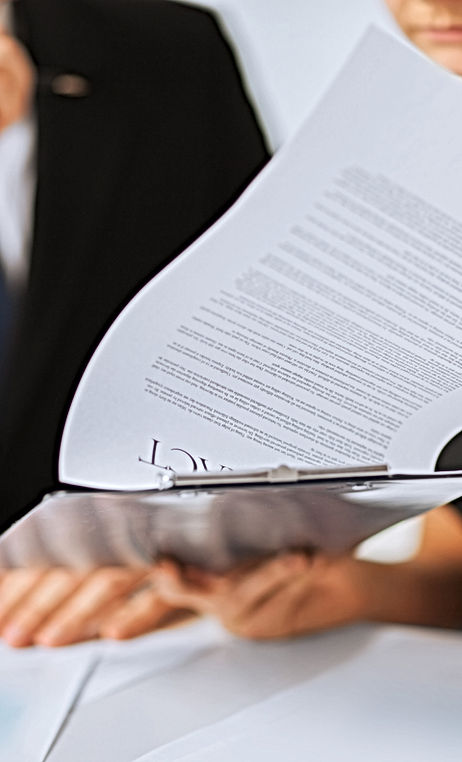 Contract Paper Signing