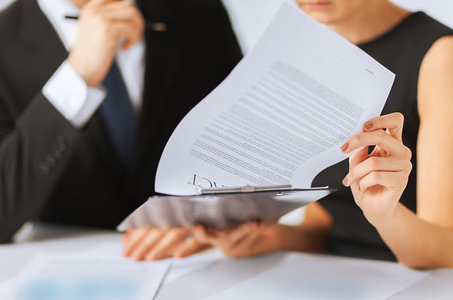 Signature de contrat papier