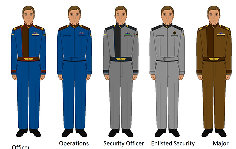 Sewing Pattern Babylon 5 Uniform Earth Alliance Star Trek