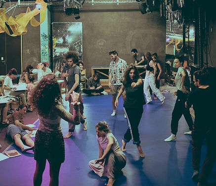 drawing dancing workshop KATINES COMMUNITY DANCE