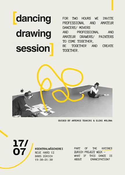 Artemis Tsakiri & Eleni Mylona Drawing-Dancing Workshop