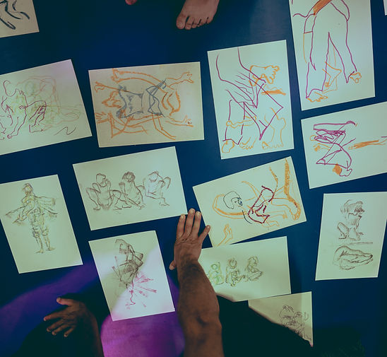 DRAWING DANCING WORKSHOP KATINES Zurich