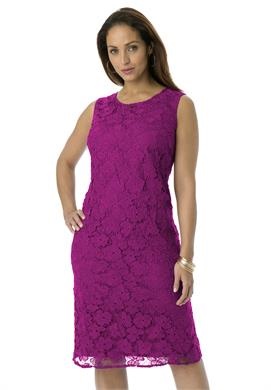 Crochet sheath dress