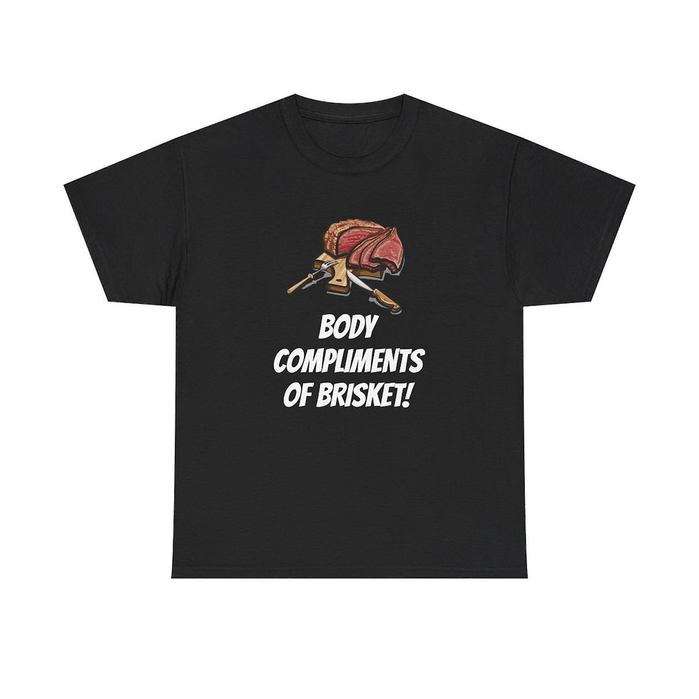 Thumbnail:  2SG Brisket Bod - Unisex Heavy Cotton Tee
