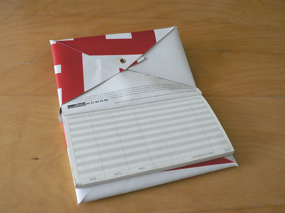 Miniature : Porte-chéquier en bâche