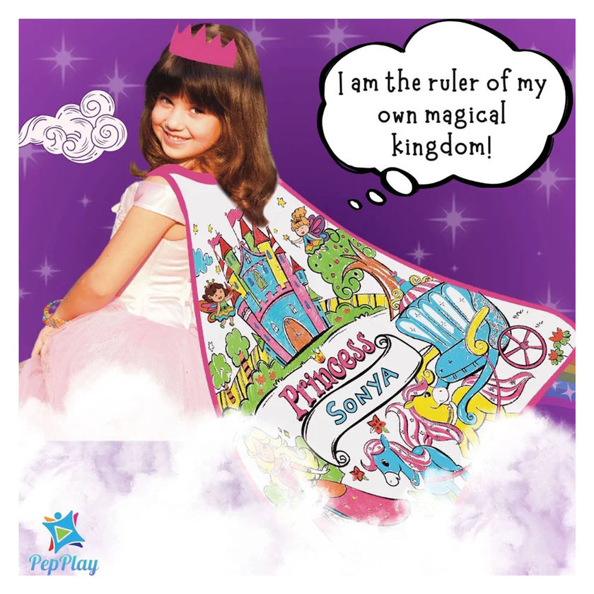 Thumbnail: My Princess Colouring Cape Kit for 5y+
