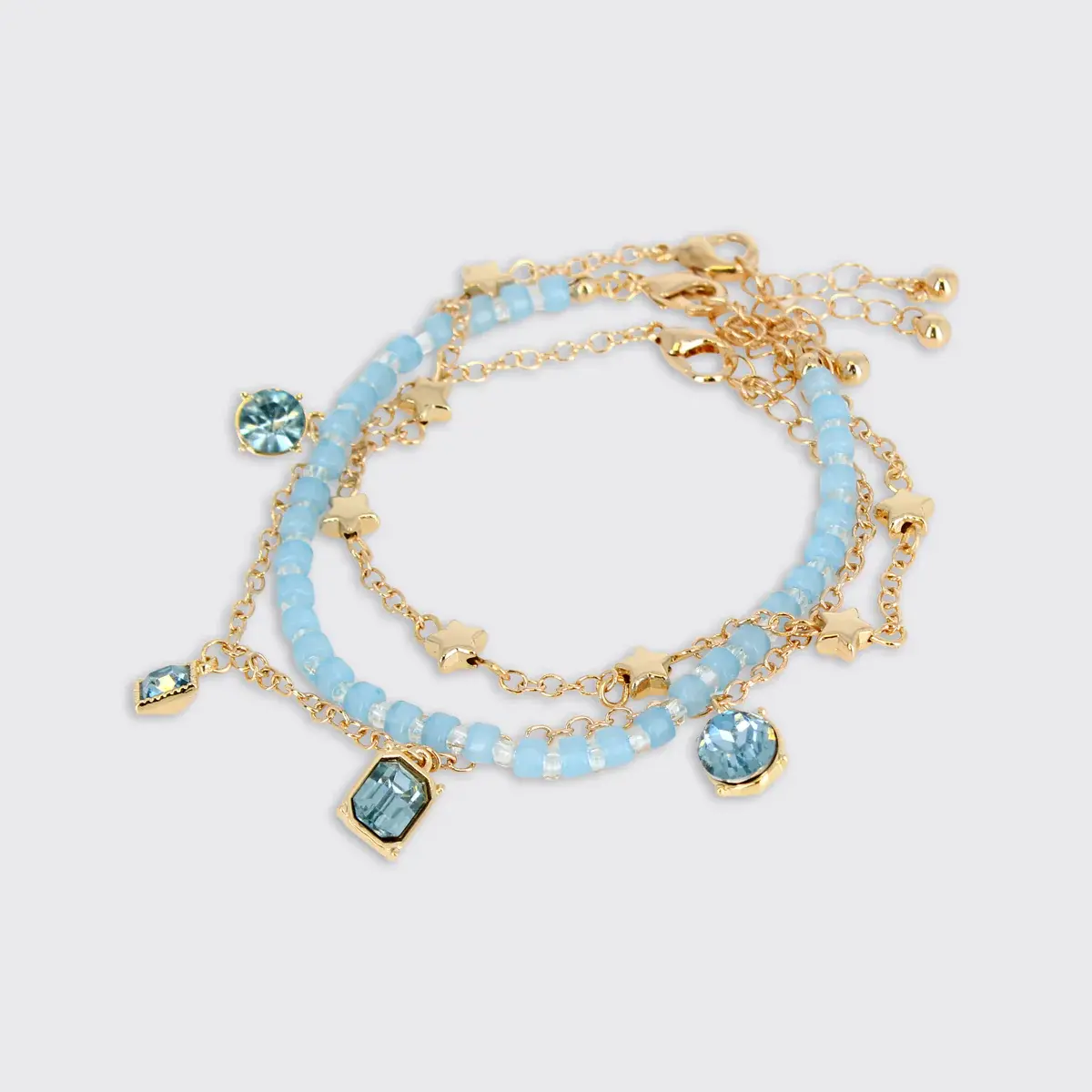 Millie Mae Trio Bracelet- Teal