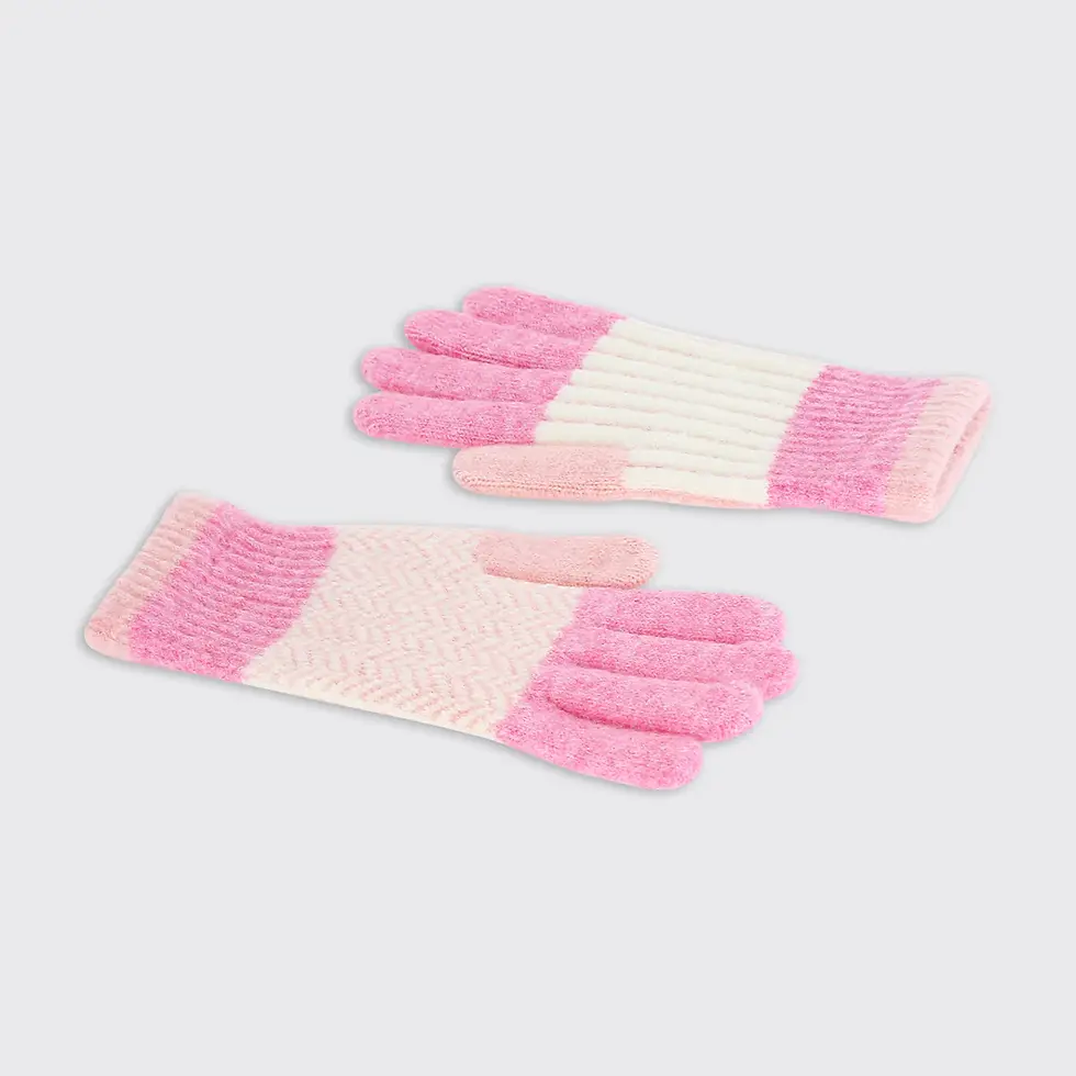 Millie Mae Lara Gloves - Pink 