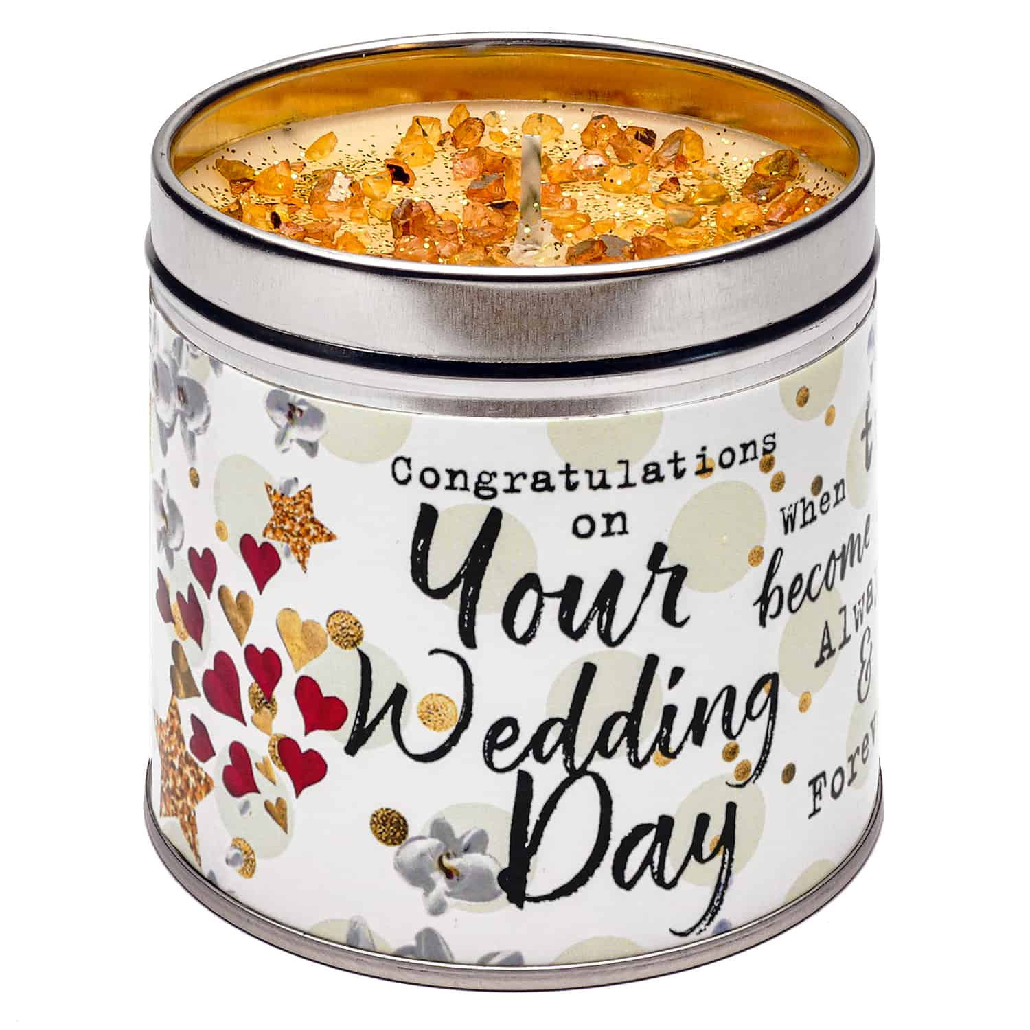 Just Because Candles - Wedding Day