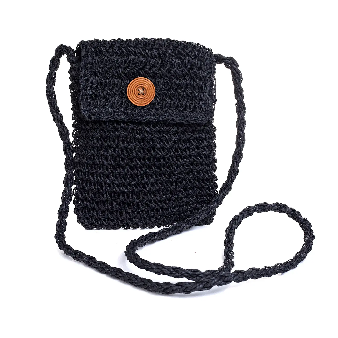 Park Lane - Raven Compact Textured Handbag