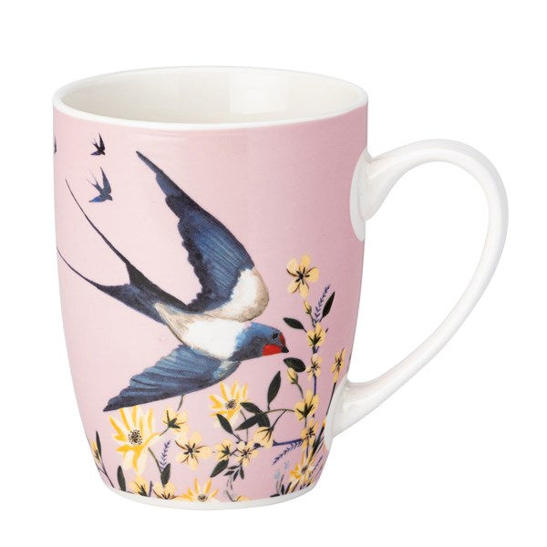 Foxwood Home Flying Home Pink Mug