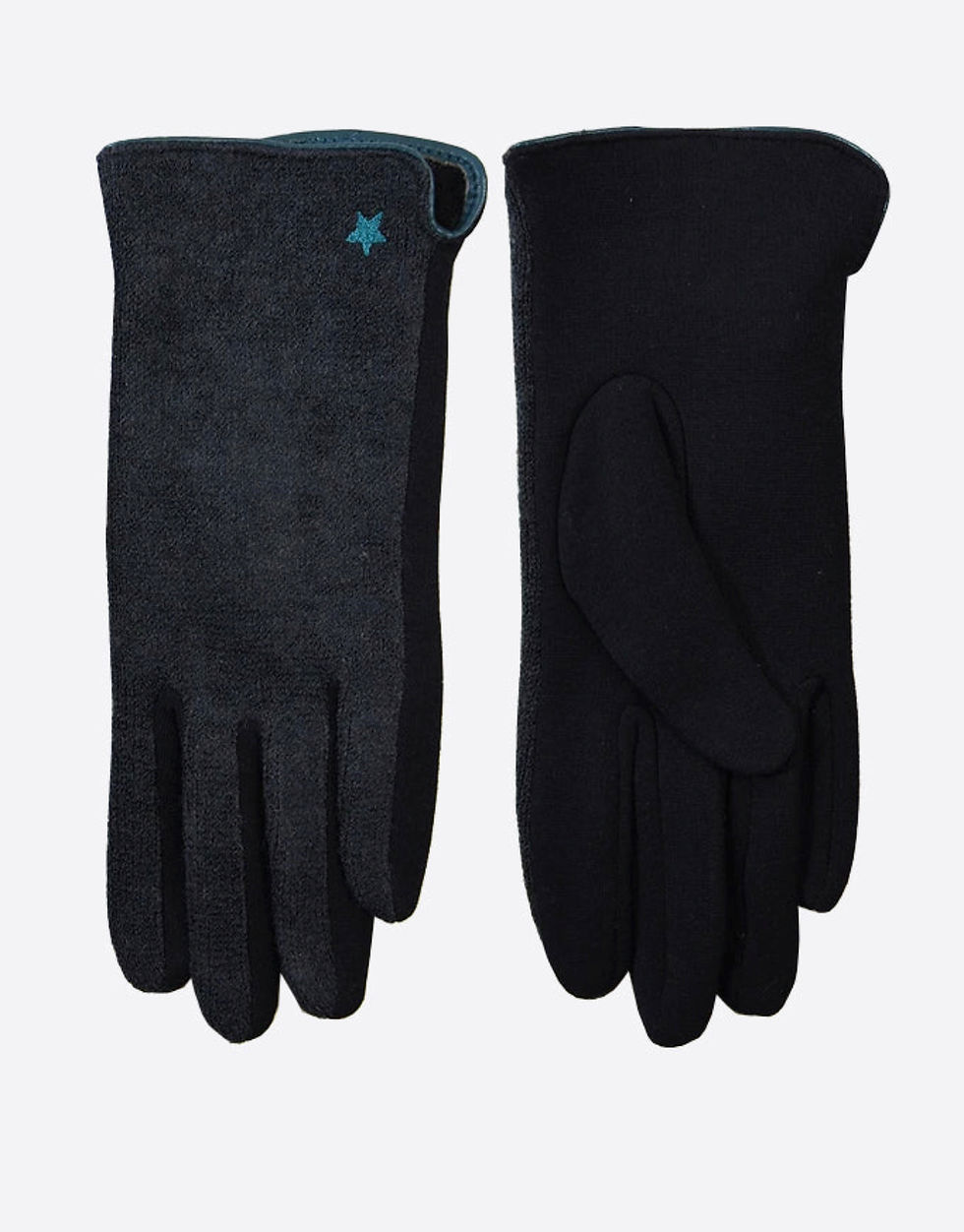 Thumbnail: Gloves with embroidered Star (variety of colours)