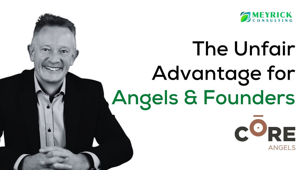 The Unfair Advantage for Angels & Founders