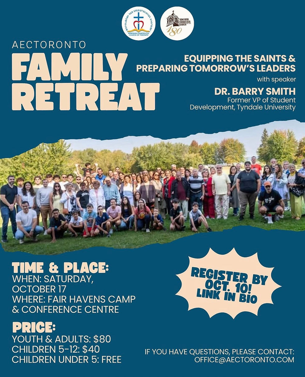 Retraite familiale de l'AEC Toronto