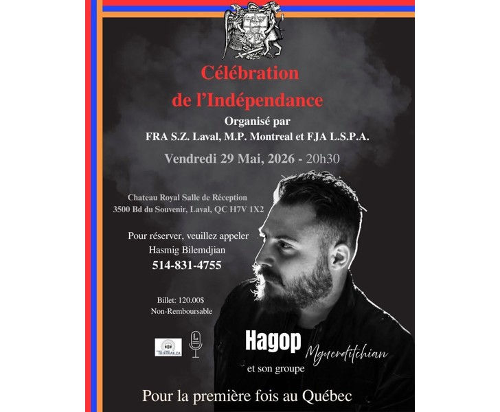 Célébration de l’Indépendance (Armenian Independence Day Celebration)