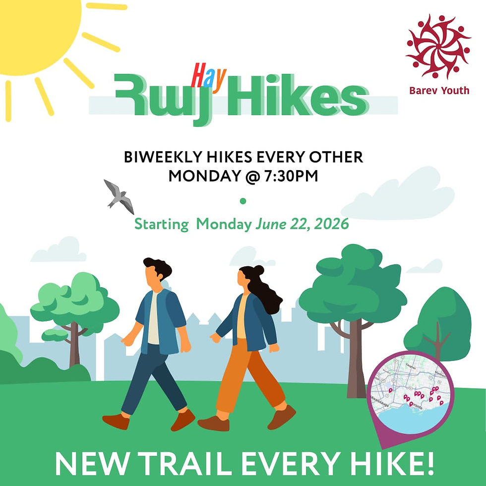 Hay Hikes – Barev Youth Summer Hiking Series