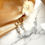 Thumbnail: Gold Freshwater Pearl Earrings 