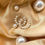 Thumbnail: Gold Lustre Hoop Earrings