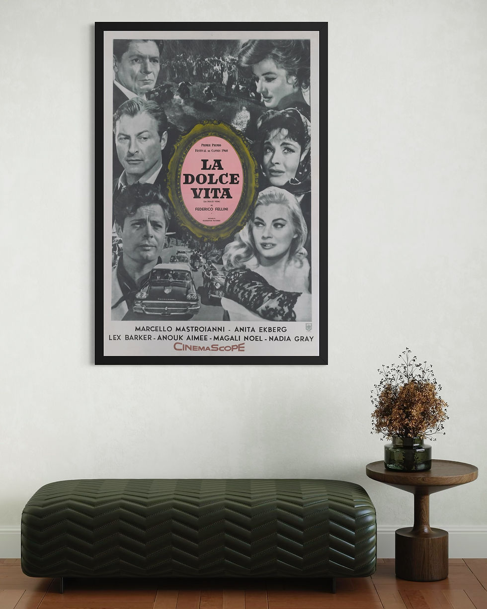 La Dolce Vita Poster