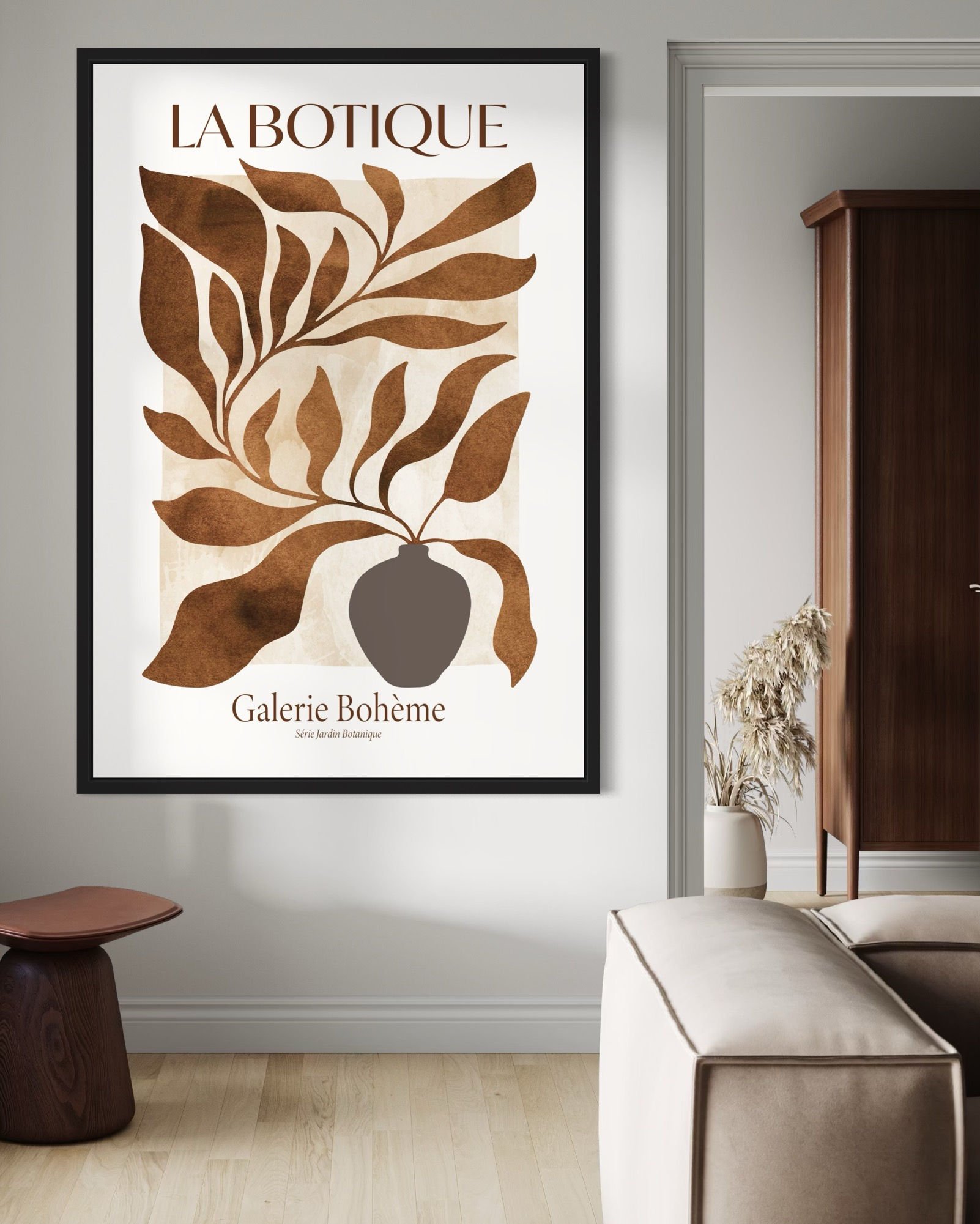 La Botique Galerie Bohème en acuarela