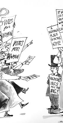 Suffrage For & Against