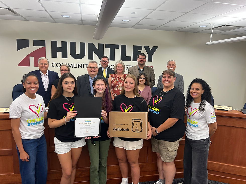Huntley High School Is Helping Build The CPR Ready Generation™