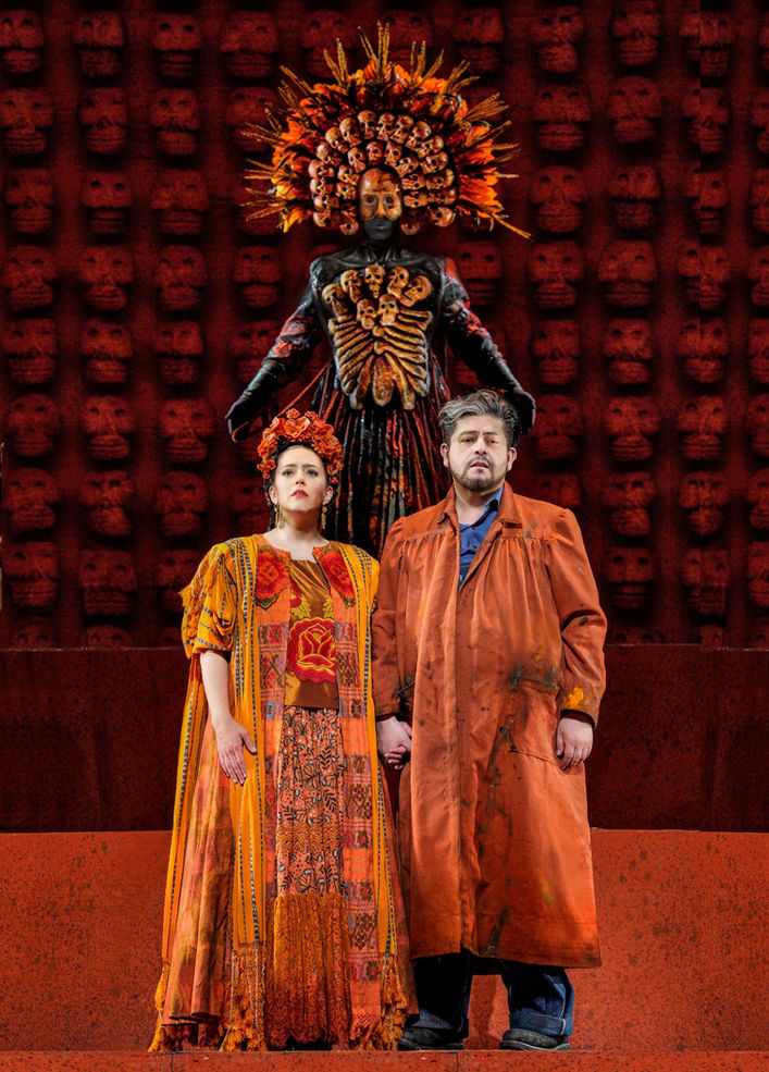 Frida Kahlo, Diego Rivera, Lorena Maza, Guadalupe Paz, Eloise Kazan, Ópera