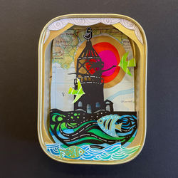 Breaksea Island sardine tin
