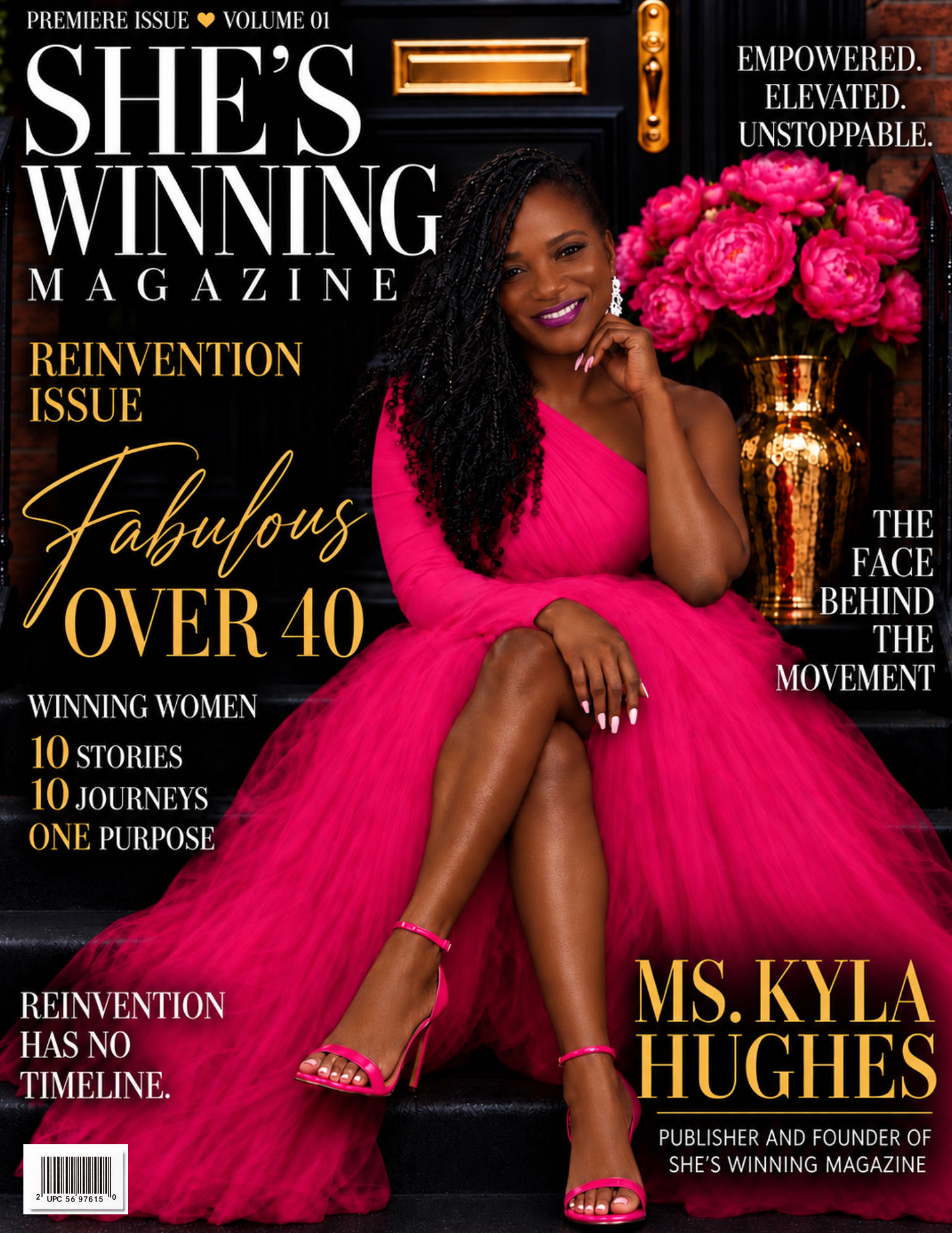 She’s Winning Magazine — The Reinvention Issue | Premiere Issue, Vol. 01