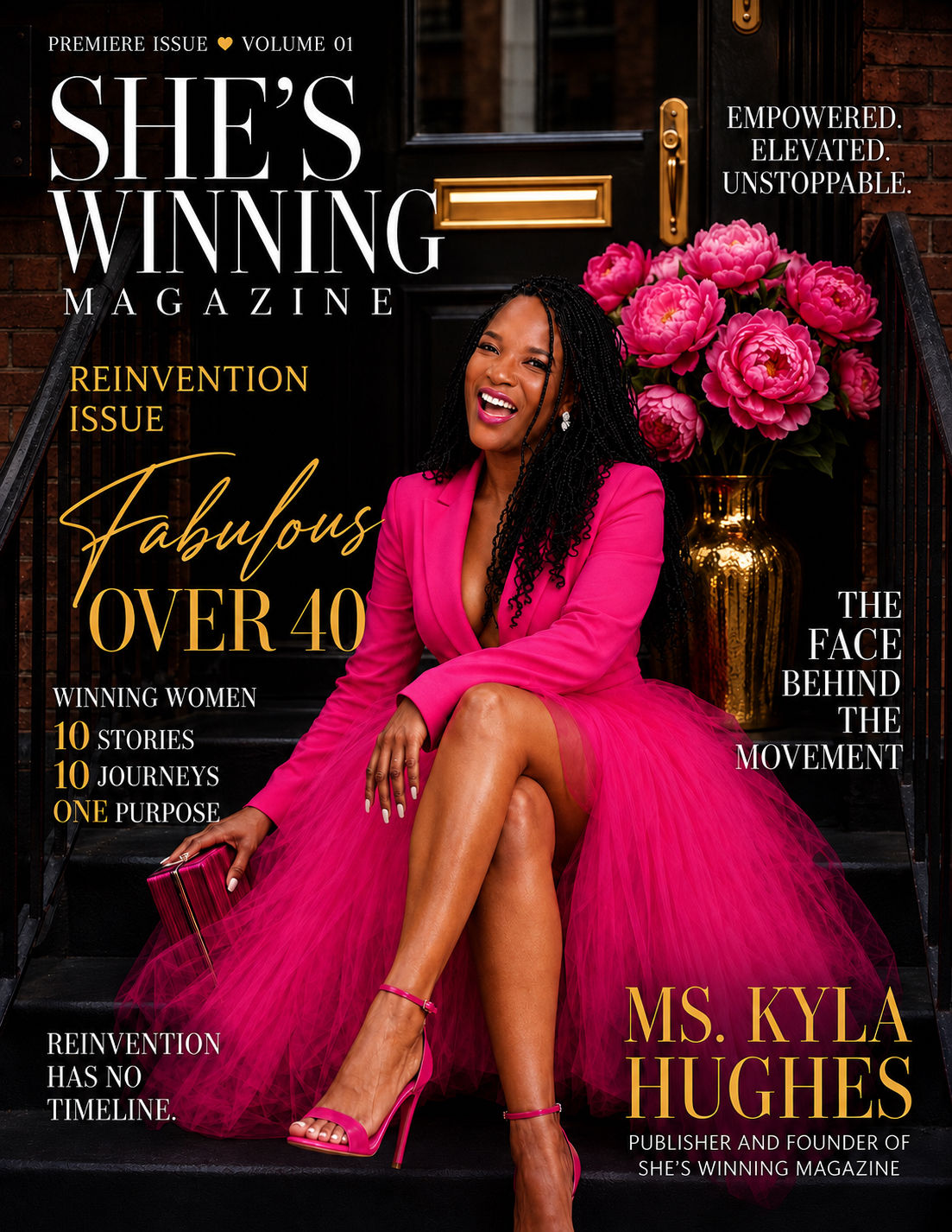 She’s Winning Magazine — The Reinvention Issue | Premiere Issue, Vol. 01