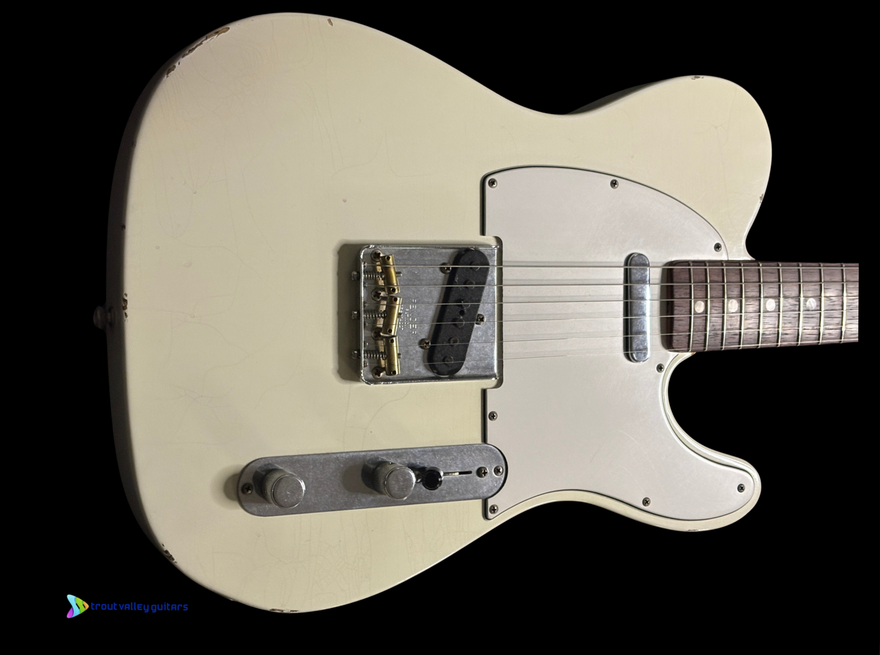 2005 Fender Custom Shop Time Machine 1967 Telecaster Relic Arctic White