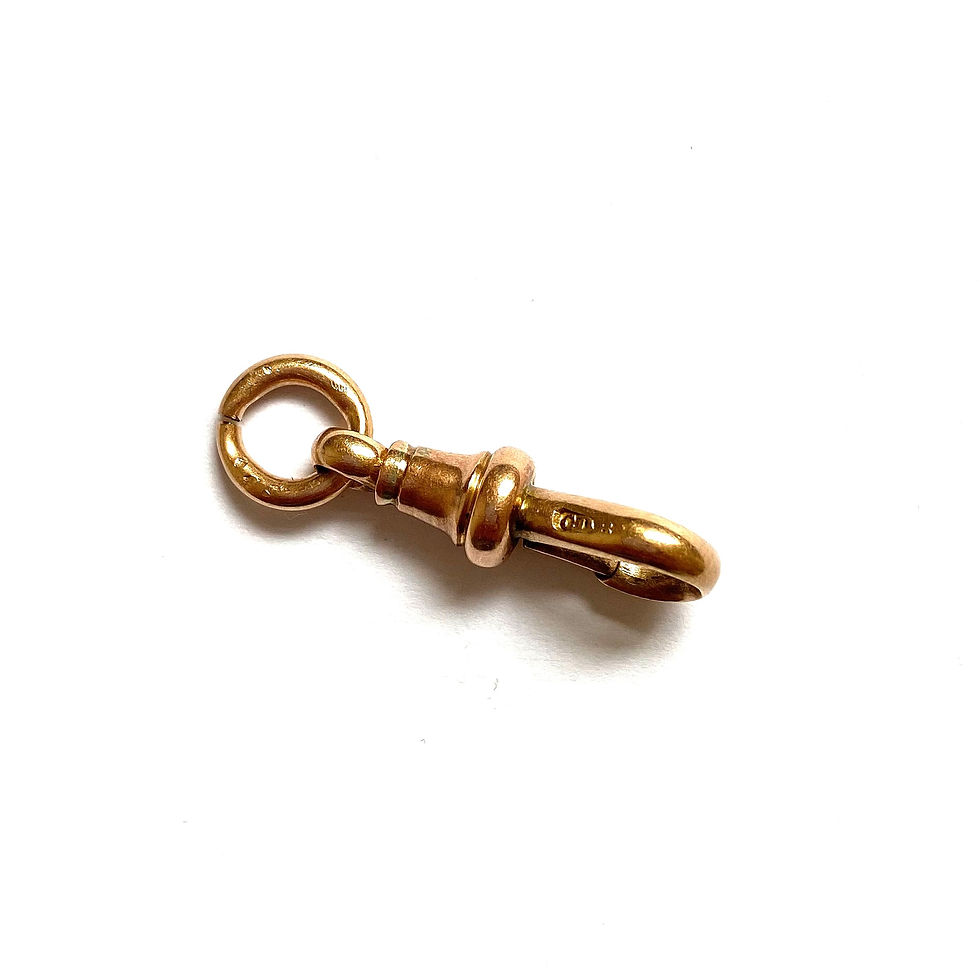 Antique dog clip