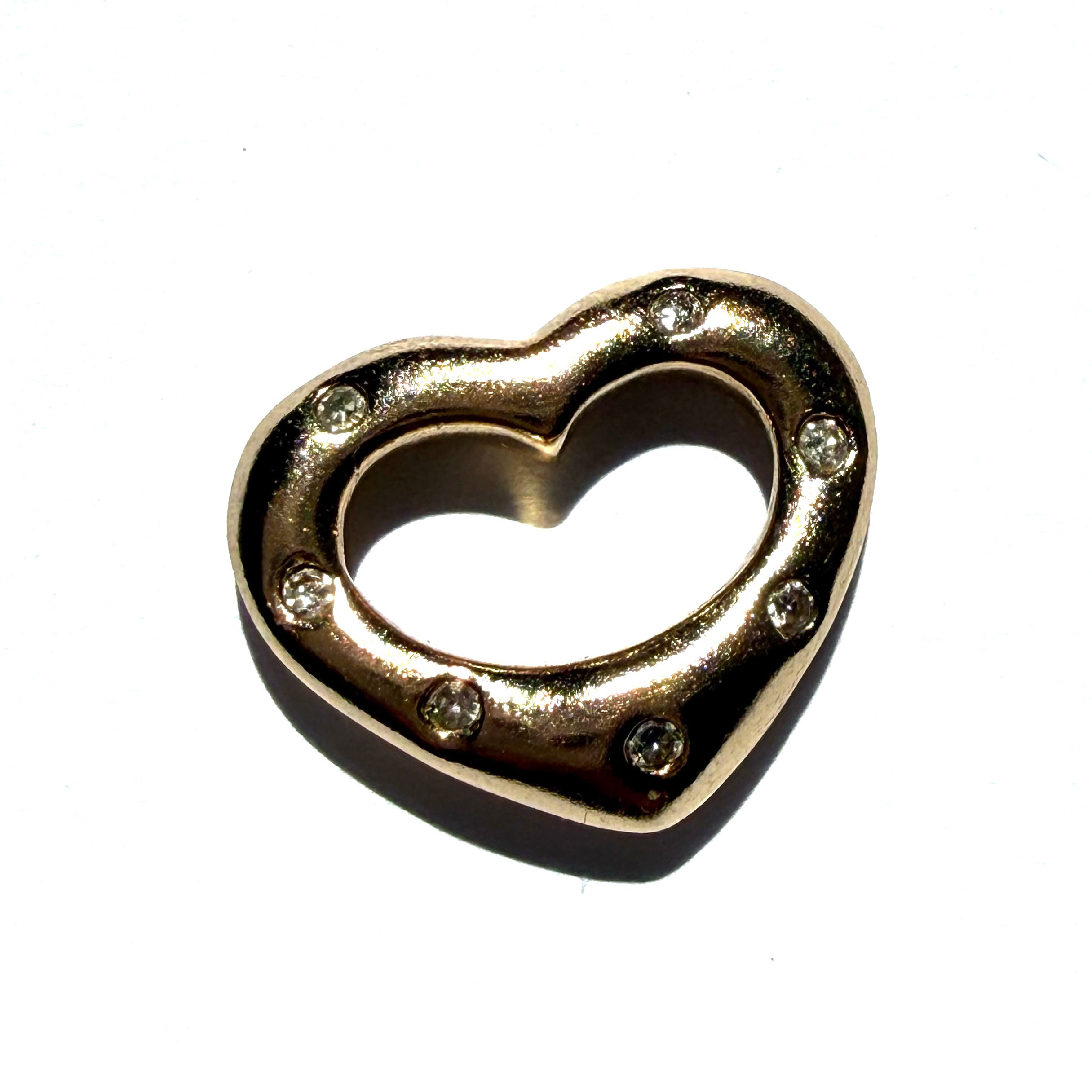 Super gorgey heart connector/pendant