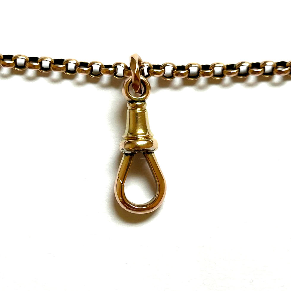 Thumbnail: Large antique dog clip