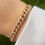 Thumbnail: Chunky Victorian curb bracelet with dog clip (7.25”)