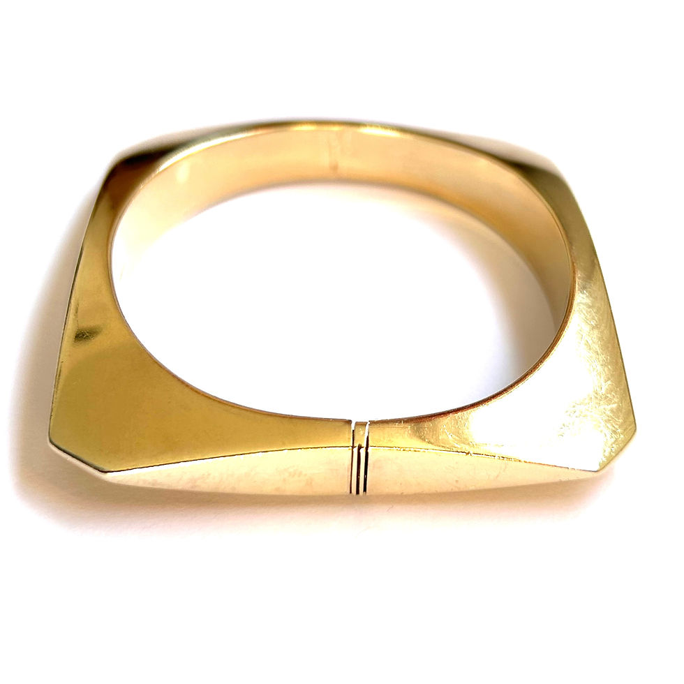 Thumbnail: FANTASTIC geometric bangle