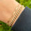 Thumbnail: Gorgeous stacking bracelet