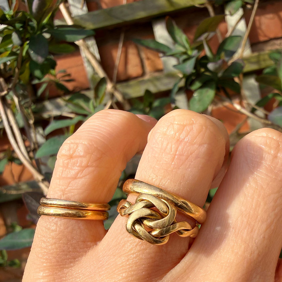 Thumbnail: Super Victorian knot ring