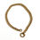 Thumbnail: Antique curb bracelet with oversized bolt clasp