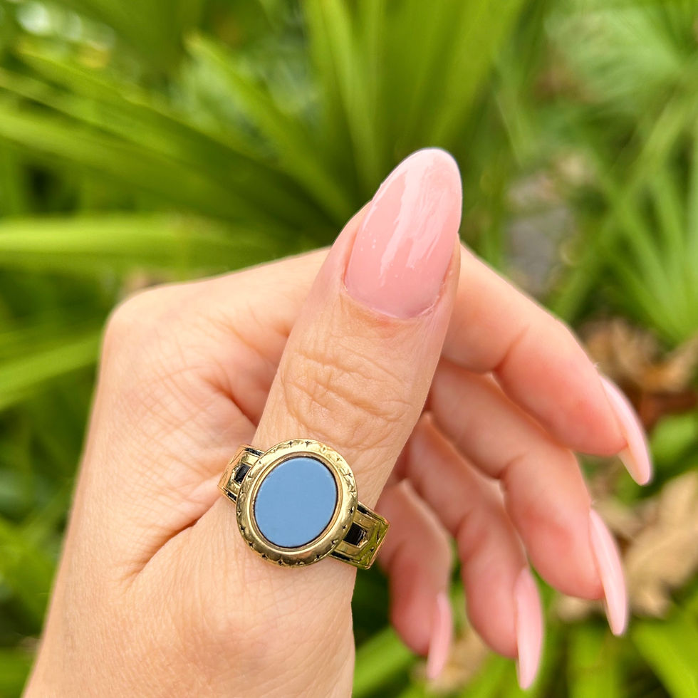 Thumbnail: Amazing Victorian sardonyx signet ring