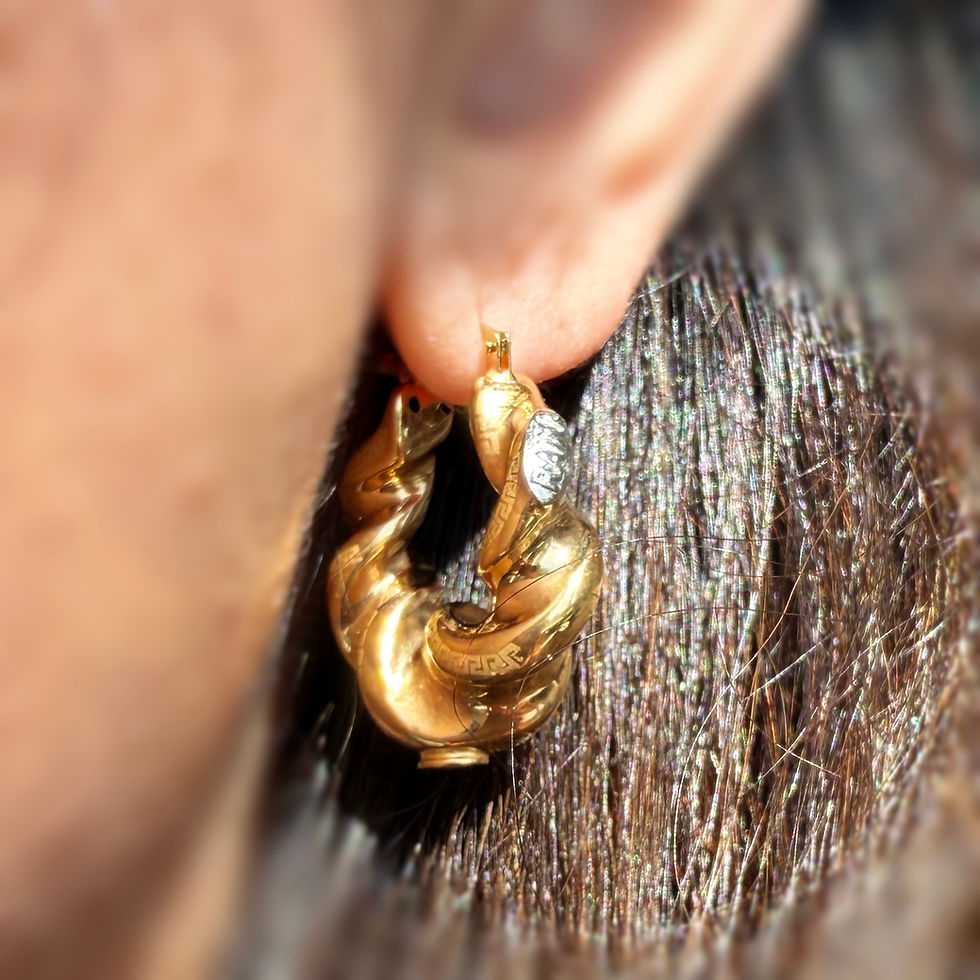 Thumbnail: OTT Italian high carat hoops 